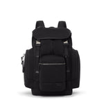Black TUMI backpack on a white background
