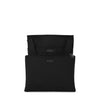 black TUMI bag on a white background