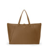 Copper TUMI tote bag with a visible brand logo on a white background