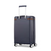 back of navy Samsonite Virtuosa Spinner Carry-On