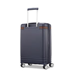 back of navy Samsonite Virtuosa Spinner Carry-On