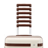pull handle of off white Samsonite Virtuosa Spinner Carry-On