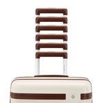 pull handle of off white Samsonite Virtuosa Spinner Carry-On