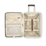 inside of off white Samsonite Virtuosa Spinner Carry-On