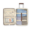 inside of off white Samsonite Virtuosa Spinner Carry-On