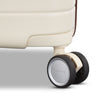 wheels of off white Samsonite Virtuosa Spinner Carry-On