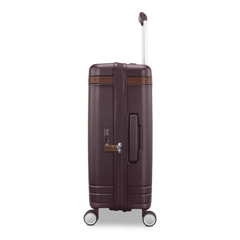 side of merlot Samsonite Virtuosa Spinner Carry-On