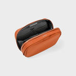 inside of terracotta Orbitkey 2-in-1 Tech Pouch