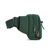 side of forest heather Travelon Anti-Theft Metro Waistpack