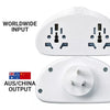 absolute white Go Travel World to AUS/China Adaptor