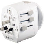 Chine absolute white Go Travel Worldwide Adapter + USB