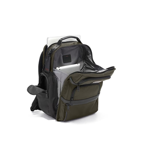 inside of olive night TUMI Alpha 3 Brief Pack
