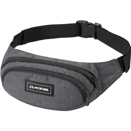 front of charcoal Dakine Hip Pack