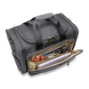 front pocket of steel grey Briggs & Riley Baseline Underseat Duffle