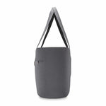 side of steel grey Briggs & Riley Baseline Traveler Tote