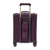 back of plum Briggs Baseline Global Carry-On Spinner