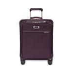 Front of plum Briggs & Riley Baseline Global Carry-On Spinner
