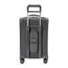 back of steel grey Briggs & Riley Essential Carry-On Spinner