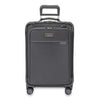 front of steel grey Briggs & Riley Essential Carry-On Spinner