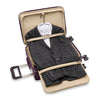 garment sleeve of plum Briggs & Riley Baseline Essential Carry-On Spinner