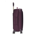 side of plum Briggs & Riley Baseline Essential Carry-On Spinner