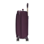 side of plum Briggs & Riley Baseline Essential Carry-On Spinner