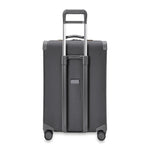 back of steel grey Briggs & Riley Baseline Medium Expandable Spinner