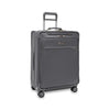 front of steel grey Briggs & Riley Baseline Medium Expandable Spinner