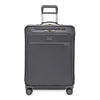 front of steel grey Briggs & Riley Baseline Medium Expandable Spinner