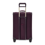 back of plum Briggs & Riley Baseline Medium Expandable Spinner