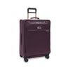front of plum Briggs & Riley Baseline Medium Expandable Spinner