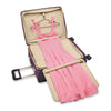 garment sleeve of plum Briggs & Riley Baseline Medium Expandable Spinner
