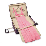 garment sleeve of plum Briggs & Riley Baseline Medium Expandable Spinner