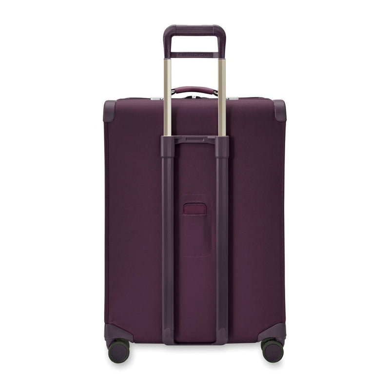 back of plum Briggs & Riley Baseline Large Expandable Spinner