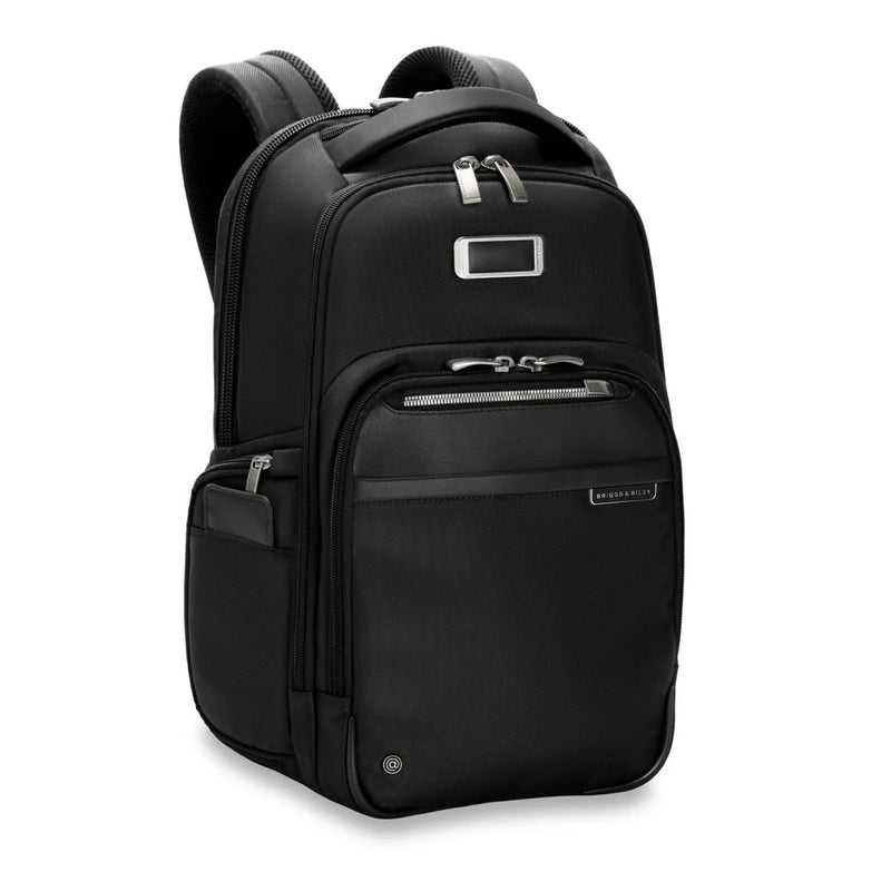 front of black Briggs & Riley @work Medium Backpack