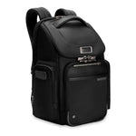 side of black Briggs & Riley @work Medium Widemouth Backpack