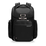 front of black Briggs & Riley @work Medium Widemouth Backpack