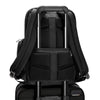 pass-through sleeve of black Briggs & Riley @work Medium Widemouth Backpack