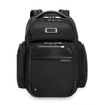 front of black Briggs & Riley @work Large Cargo Backpack