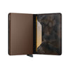 inside of brown Secrid Slimwallet Jungle