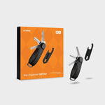 Orbitkey key organizer gift set with packaging on a white background