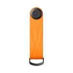 front of tangerine Orbitkey Active Key Organizer