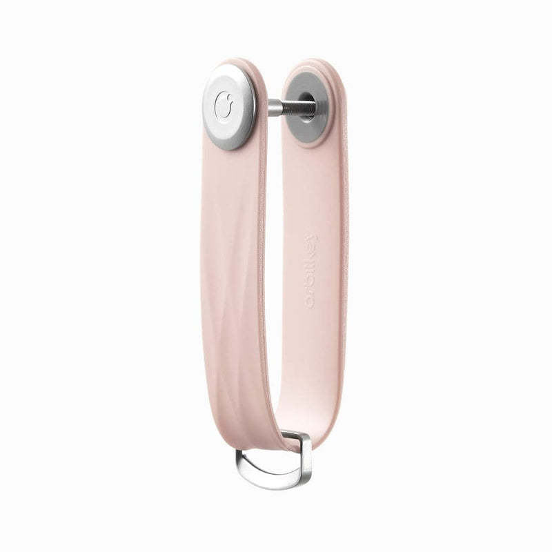 side of dusty pink Orbitkey Active Key Organizer Lite