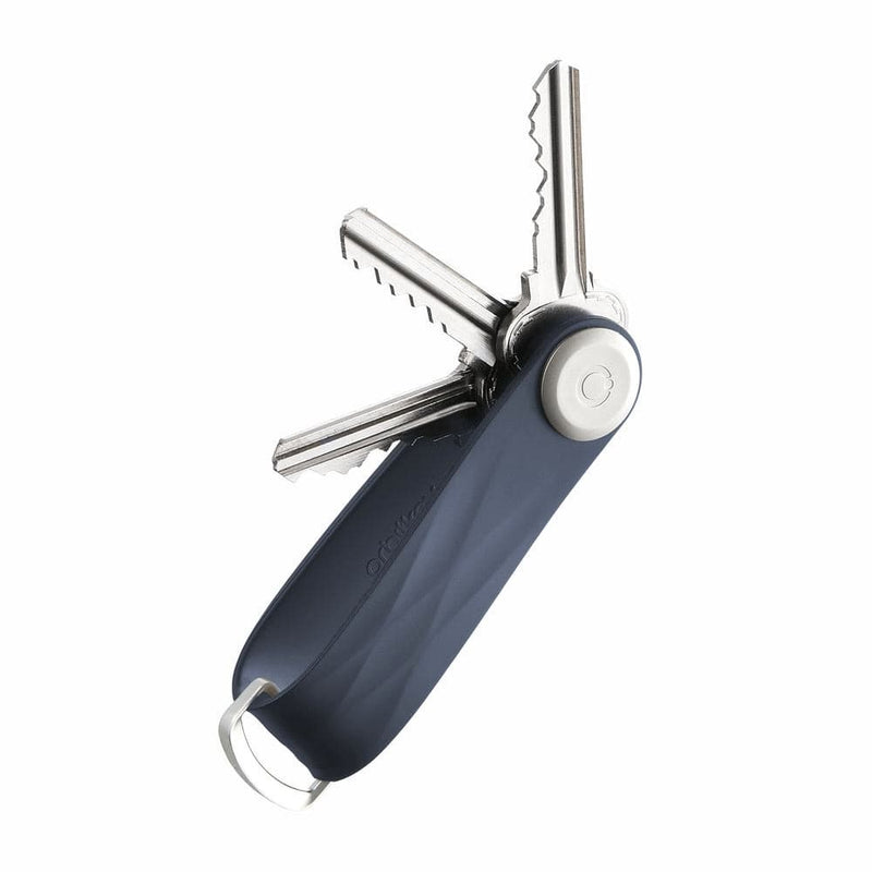 keys in midnight blue Orbitkey Active Key Organizer Lite