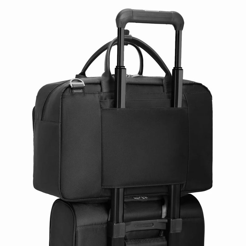 pass-through sleeve of black Briggs & Riley Rhapsody Multi-Pocket Cabin Bag