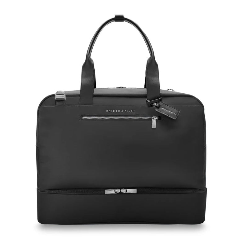 front of black Briggs & Riley Rhapsody Weekender Tote