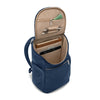 inside of navy Briggs & Riley Rhapsody U-Zip Backpack