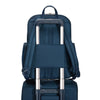 pass-through sleeve of navy Briggs & Riley Rhapsody Medium Backpack