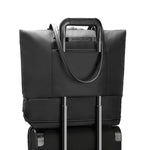 expanded black Briggs & Riley Rhapsody Expandable Tote