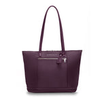 front of plum Briggs & Riley Expandable Tote